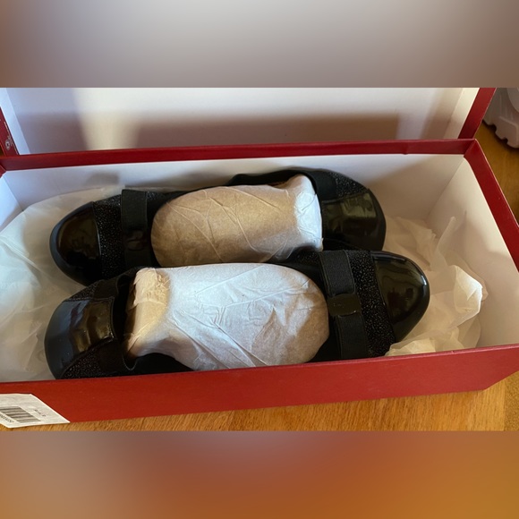 Salvatore Ferregamo Bow Ballerina Elastic Flat Shoes/Slip-On - Picture 2 of 12